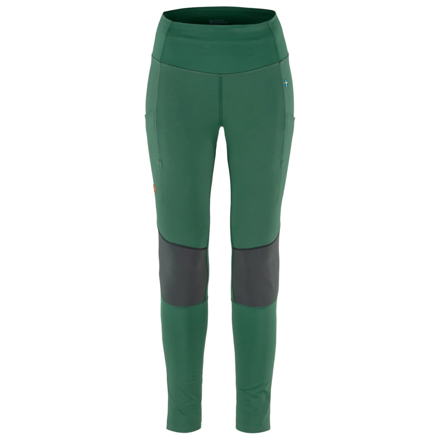 Дамски клин Fjällräven Women's Abisko Värm Trekking Tights Leggings - Deep Patina / Iron Grey