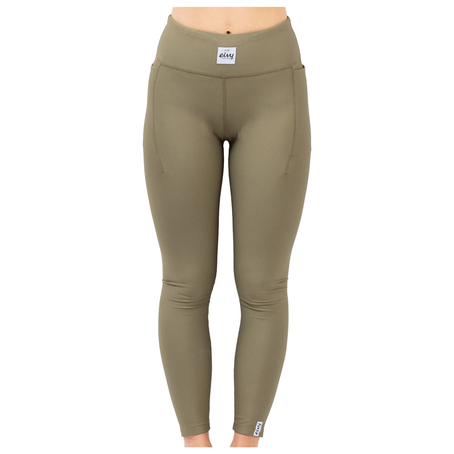 Дамски клин Eivy Women's Pocket Rib Tights Leggings - Olive