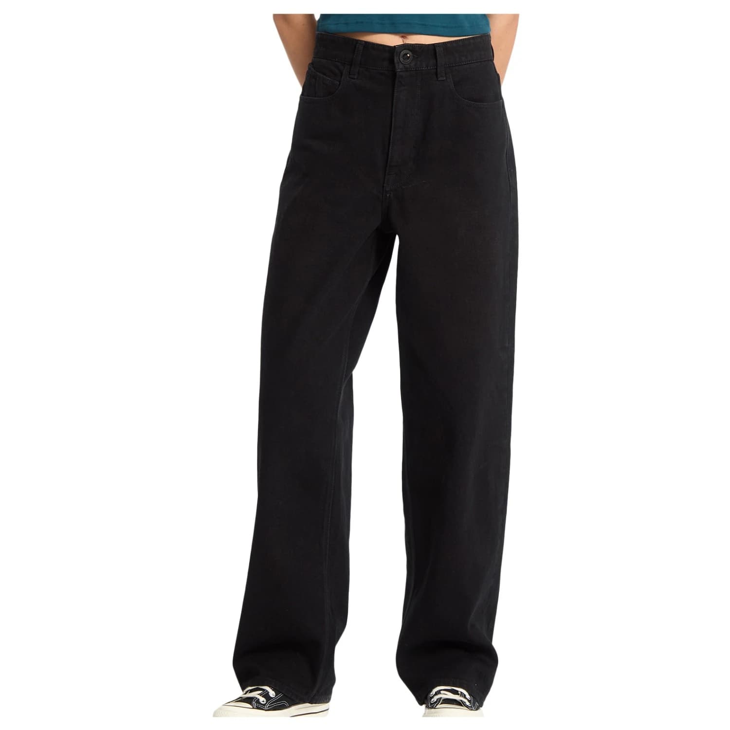 Дамски дънки Volcom Women's Weellow II Denim Jeans - Black