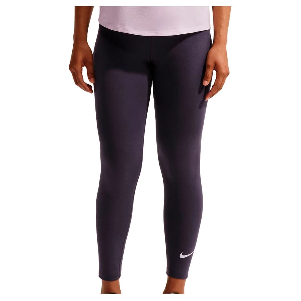 Дамски клин Nike Women's NSW Classic High Rise 7/8 Tight Leggings - Gridiron / White