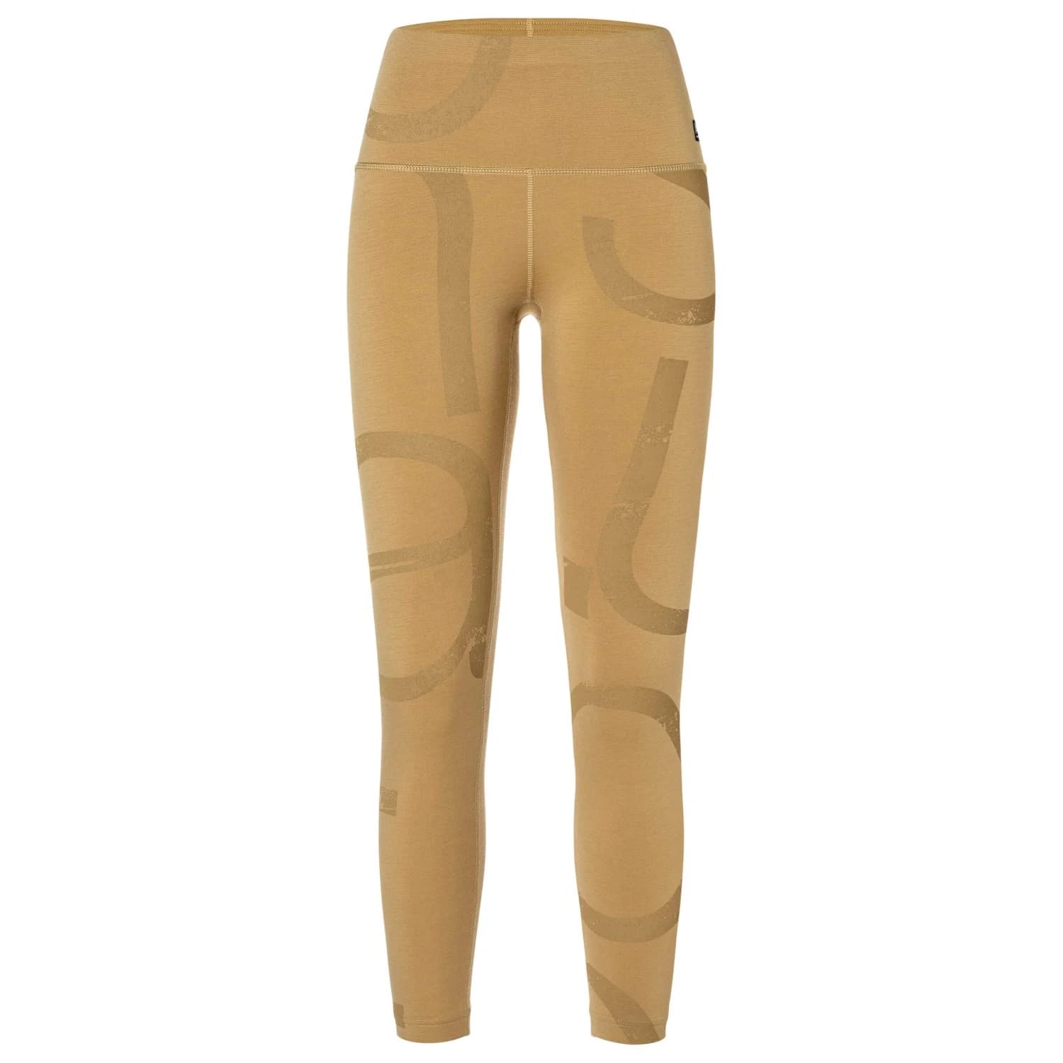 Дамски клин super.natural Women's Capital Logo Tights Leggings - Sahara / Dried Tobacco