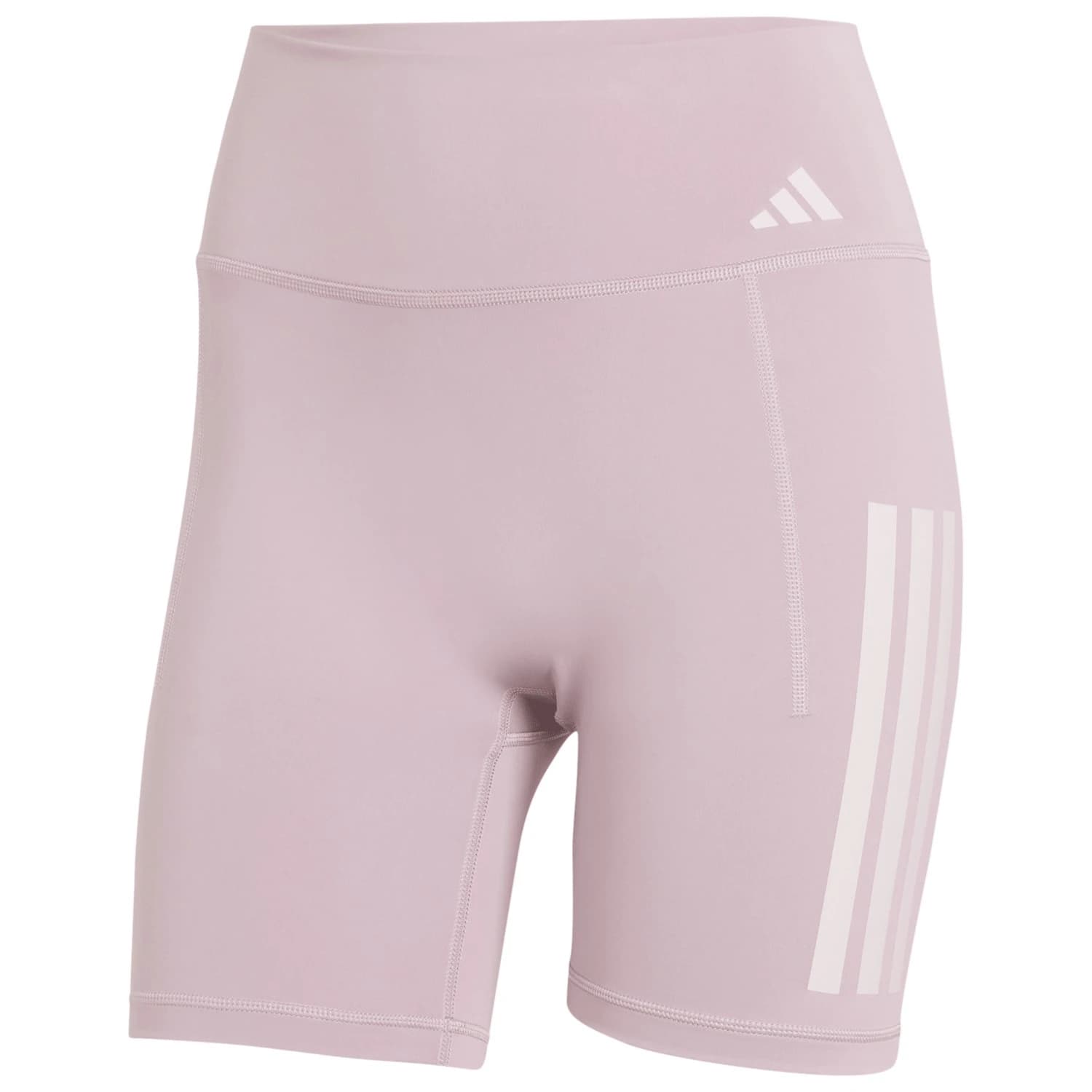 Дамски клин adidas Women's Optime 3-Stripes Short Leggings - Preloved Fig