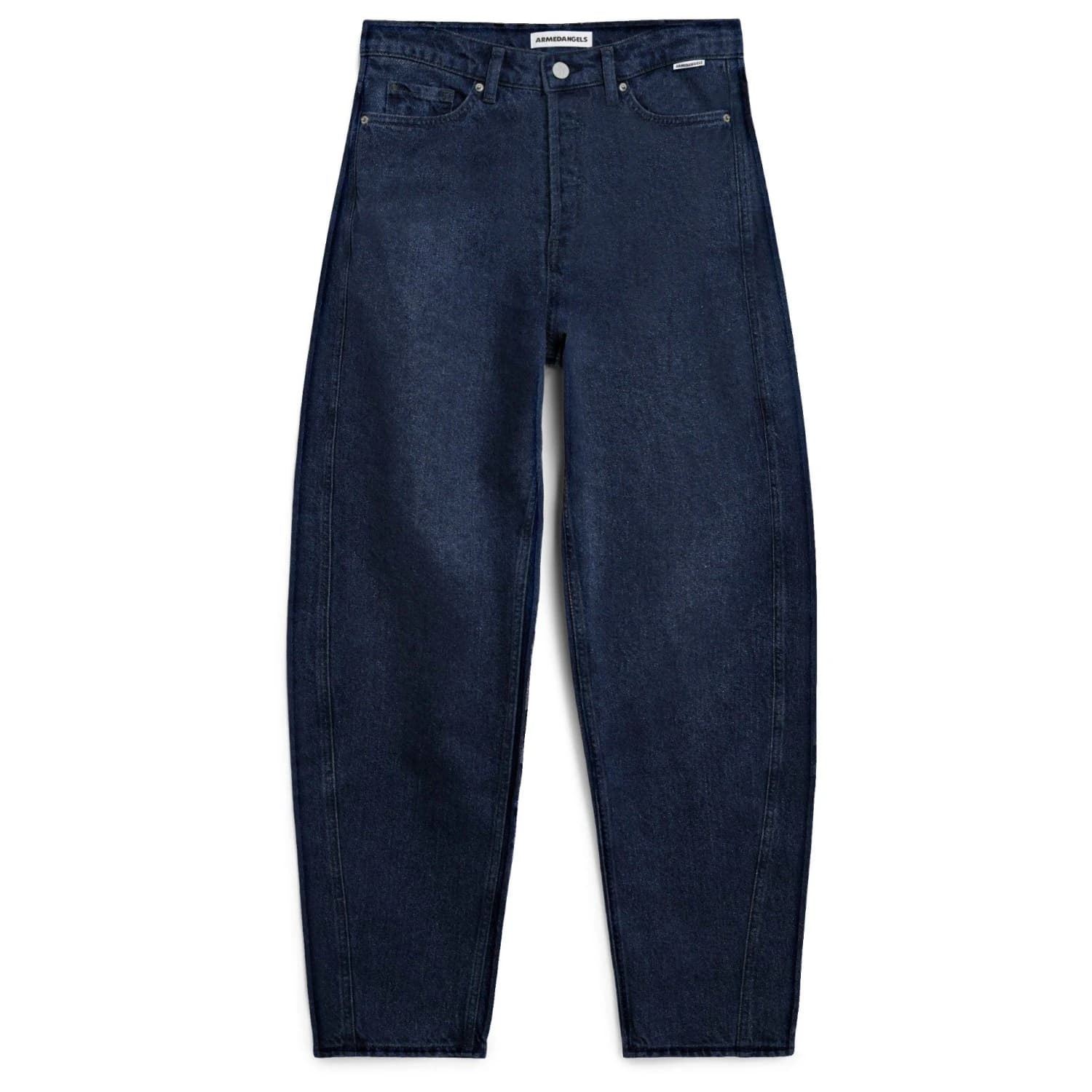 Дамски дънки ARMEDANGELS Women's Baarly High Waist Barrel Jeans - Fluid Ink
