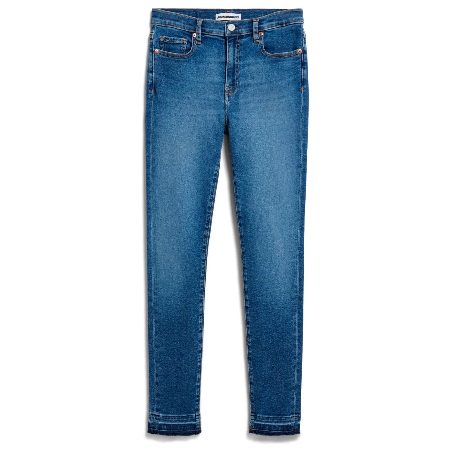 Дамски дънки ARMEDANGELS Women's Tillaa Mid Waist Skinny Jean - Breeze