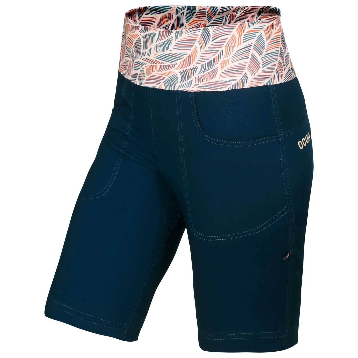 Дамски панталон за катерене Ocun Women's Sansa Shorts - Blue Moonlit Ocean