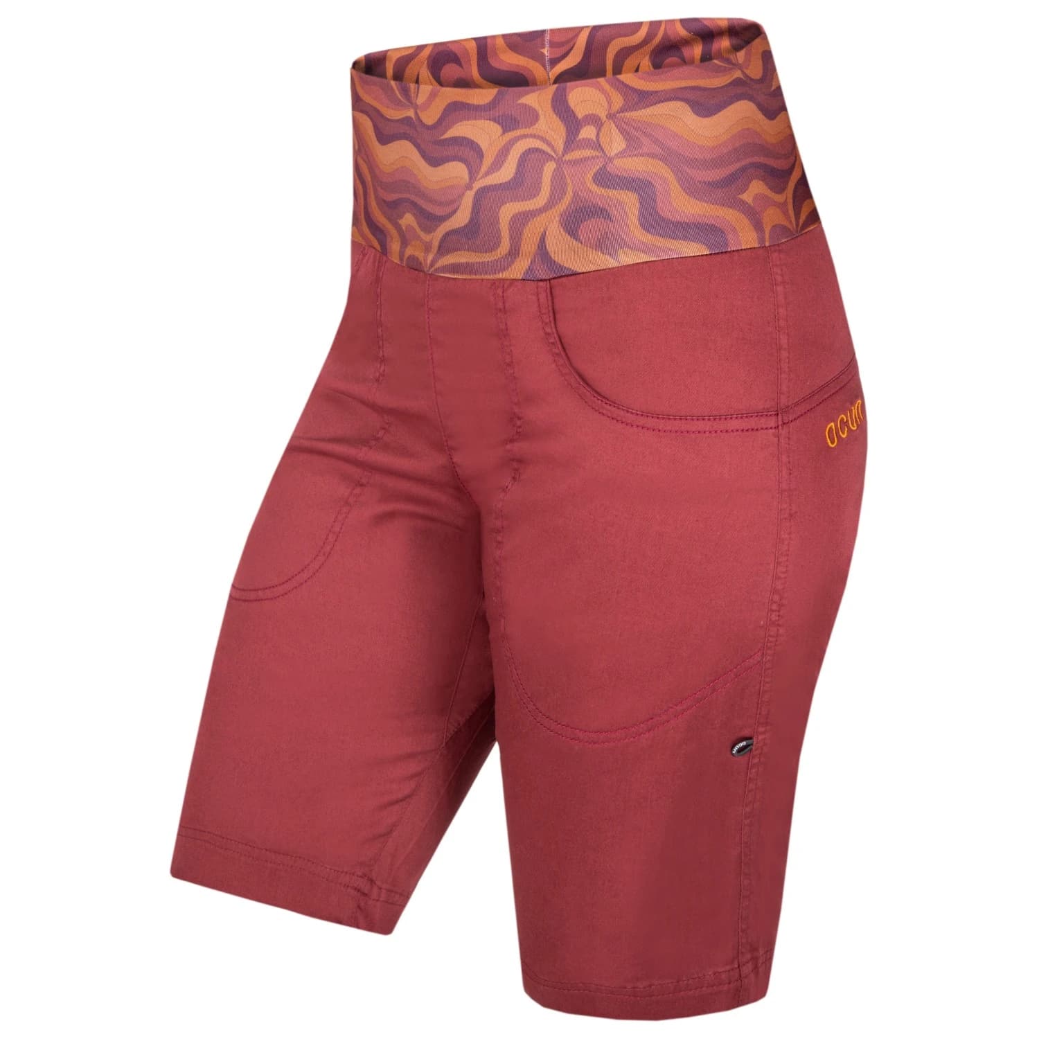 Дамски панталон за катерене Ocun Women's Sansa Shorts - Red Oxblood
