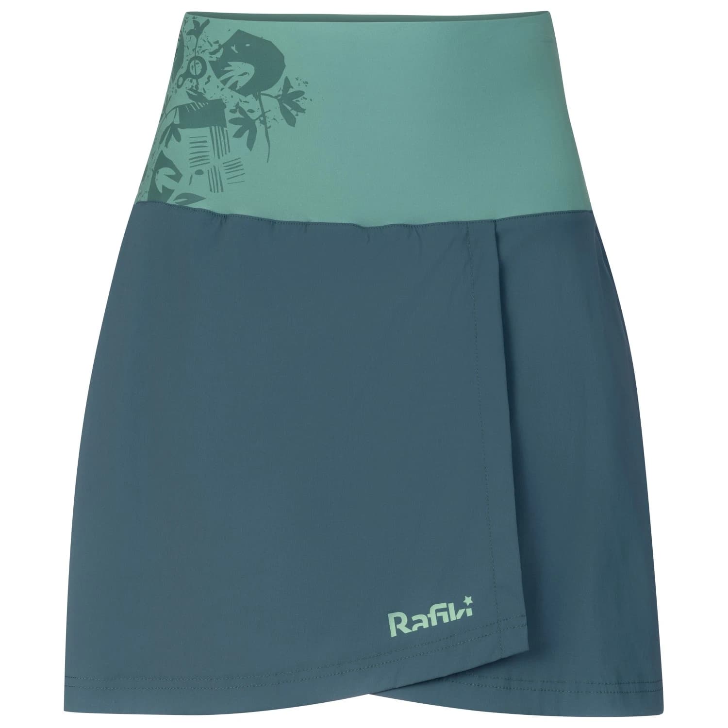Дамски шорти Rafiki Women's Mandrea Skort - Stargazer / Wasabi