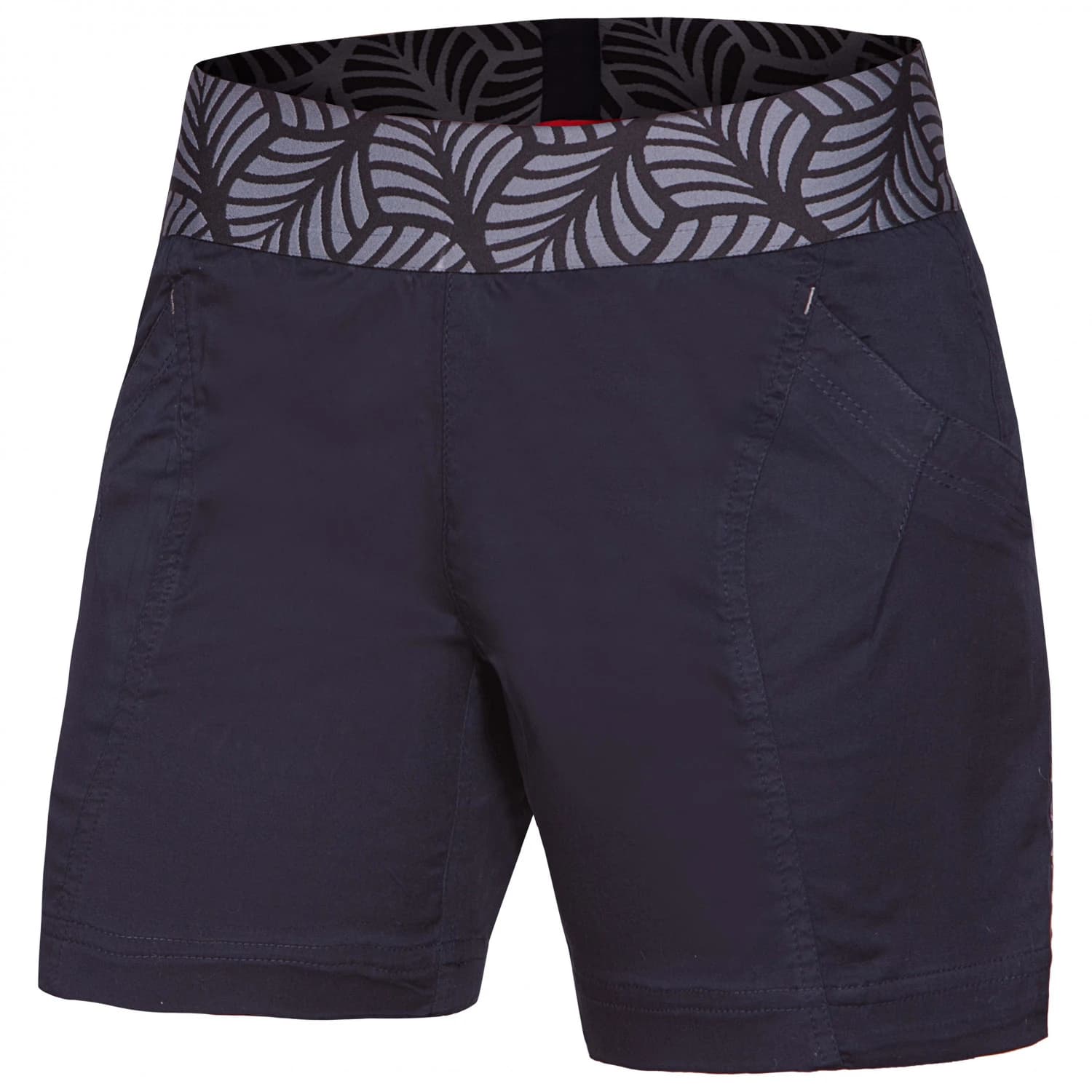Дамски панталон за катерене Ocun Women's Pantera Organic Shorts - Anthracite Dark Navy