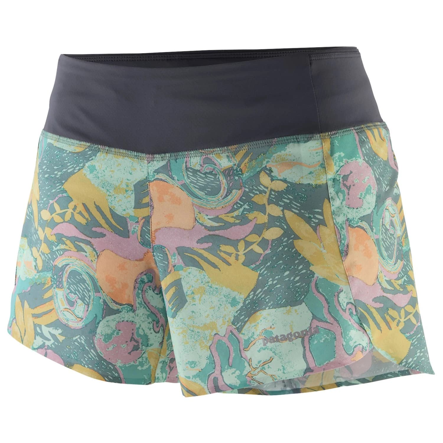 Дамски шорти за бягане Patagonia Women's Strider Pro Shorts 3,5'' Running shorts - Moon Tripper: Blue Sage