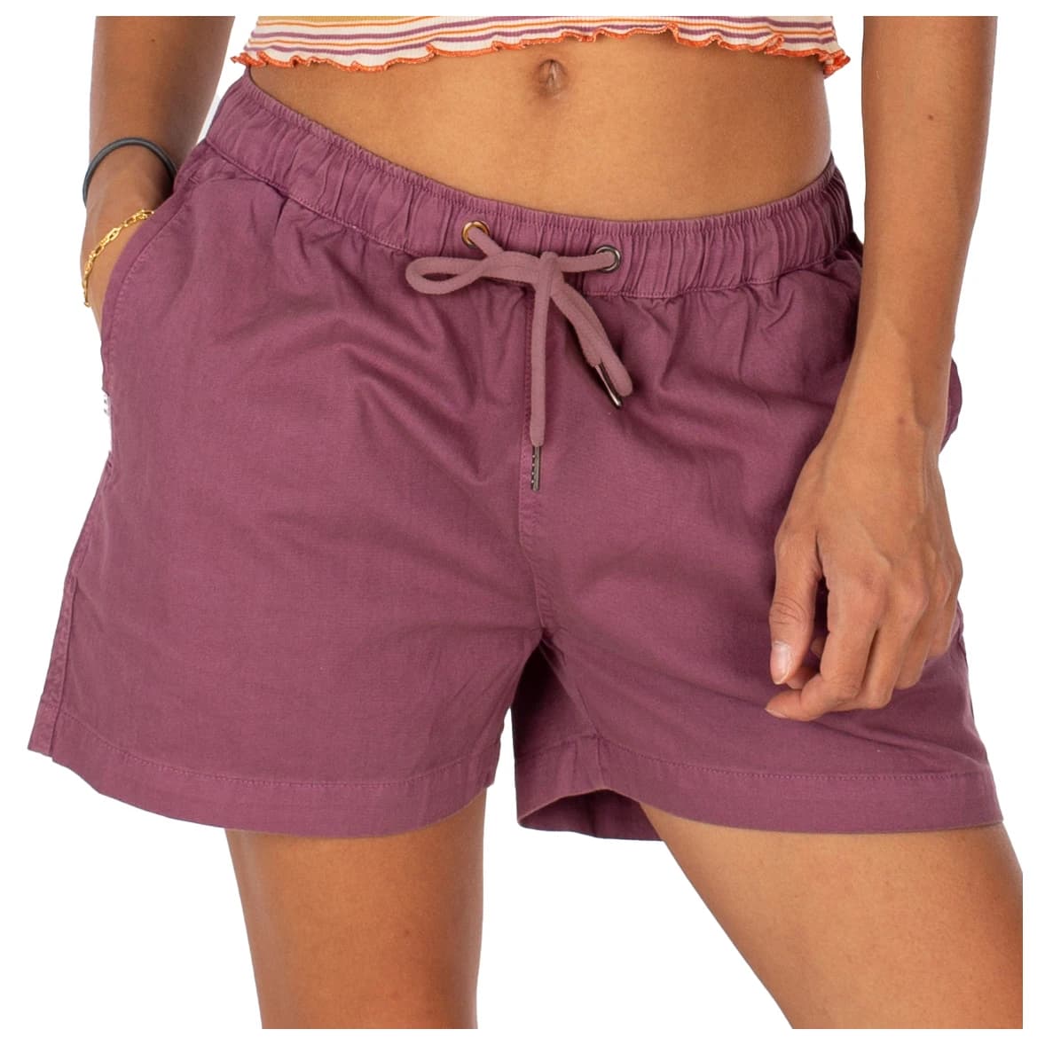 Дамски къси панталони Iriedaily Women's Isie Short Shorts - Plum
