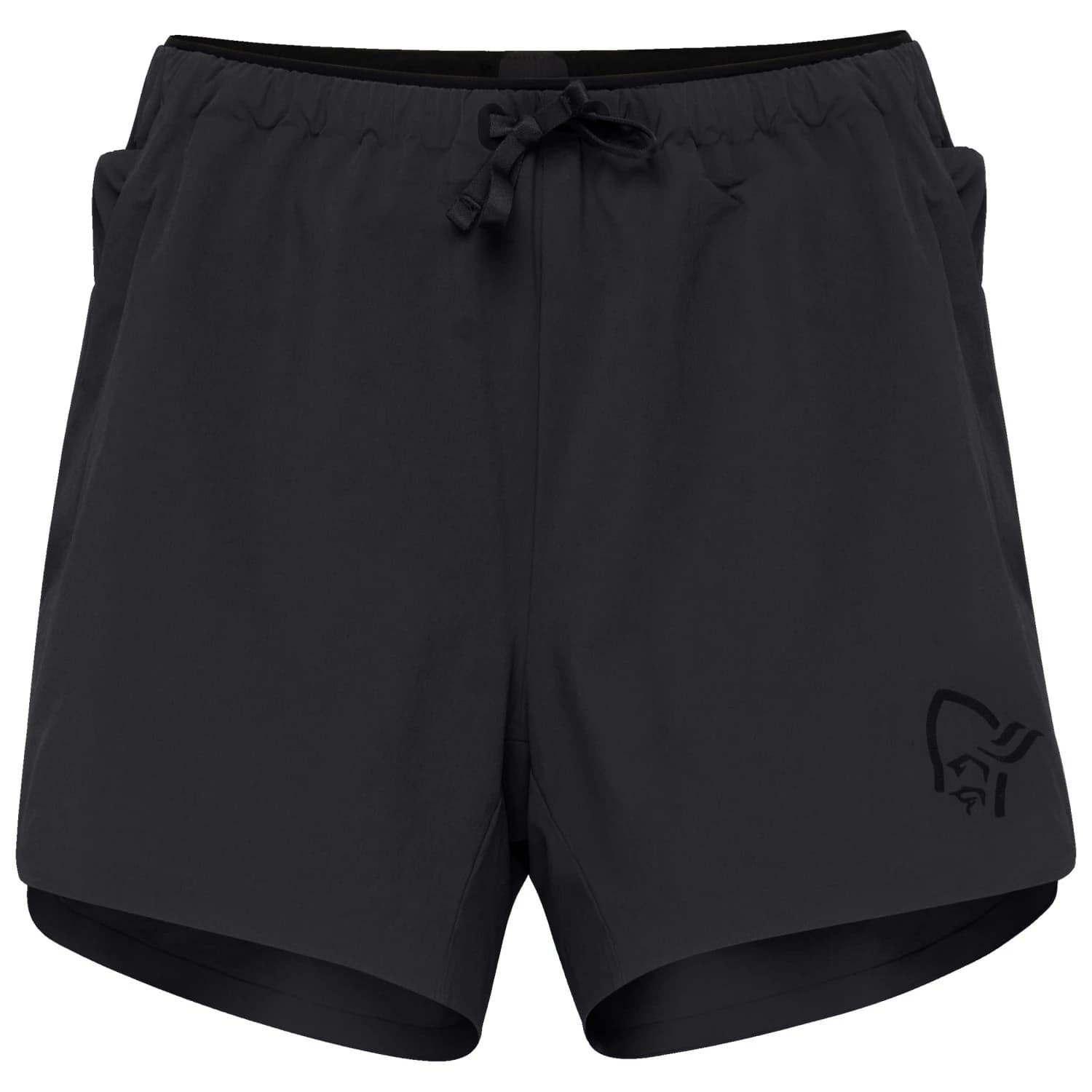 Дамски шорти за бягане Norrøna Women's Senja Flex1 4'' Shorts Running shorts - Caviar