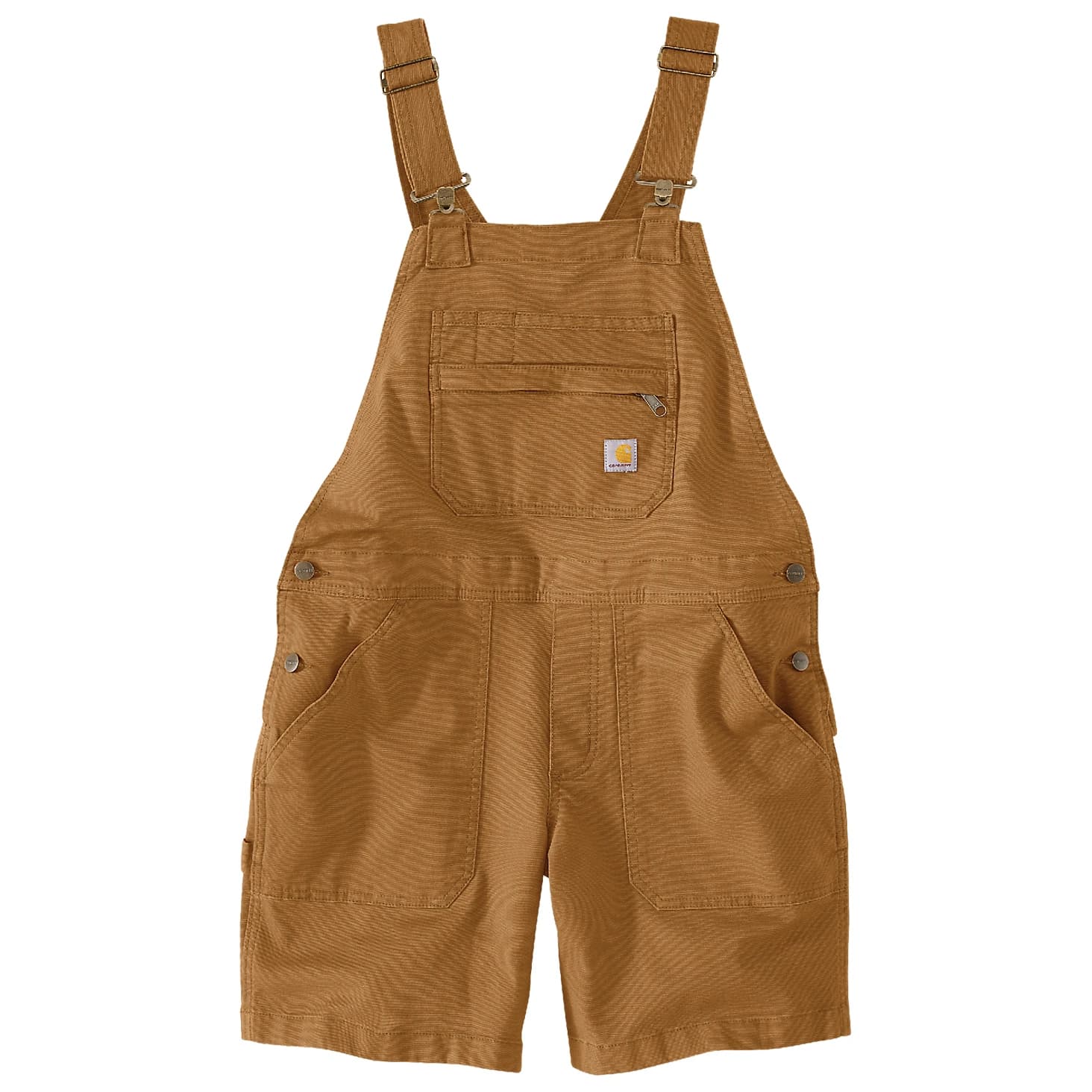 Дамски къси панталони Carhartt Women's Relaxed Fit Canvas Shorts - Carhartt Brown