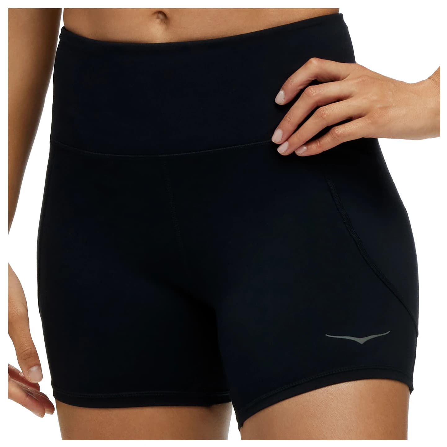 Дамски шорти за бягане Hoka Women's Elaro 5 Bike Short Running shorts - Black