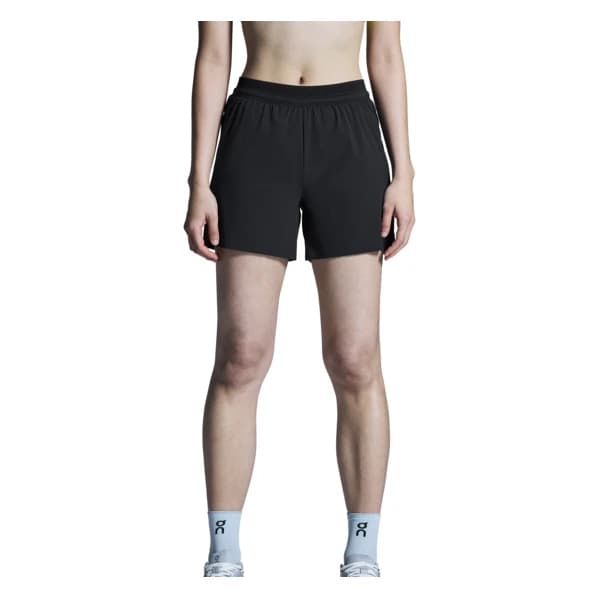 Дамски шорти за бягане On Women's 5 Performance Shorts Running shorts - Black