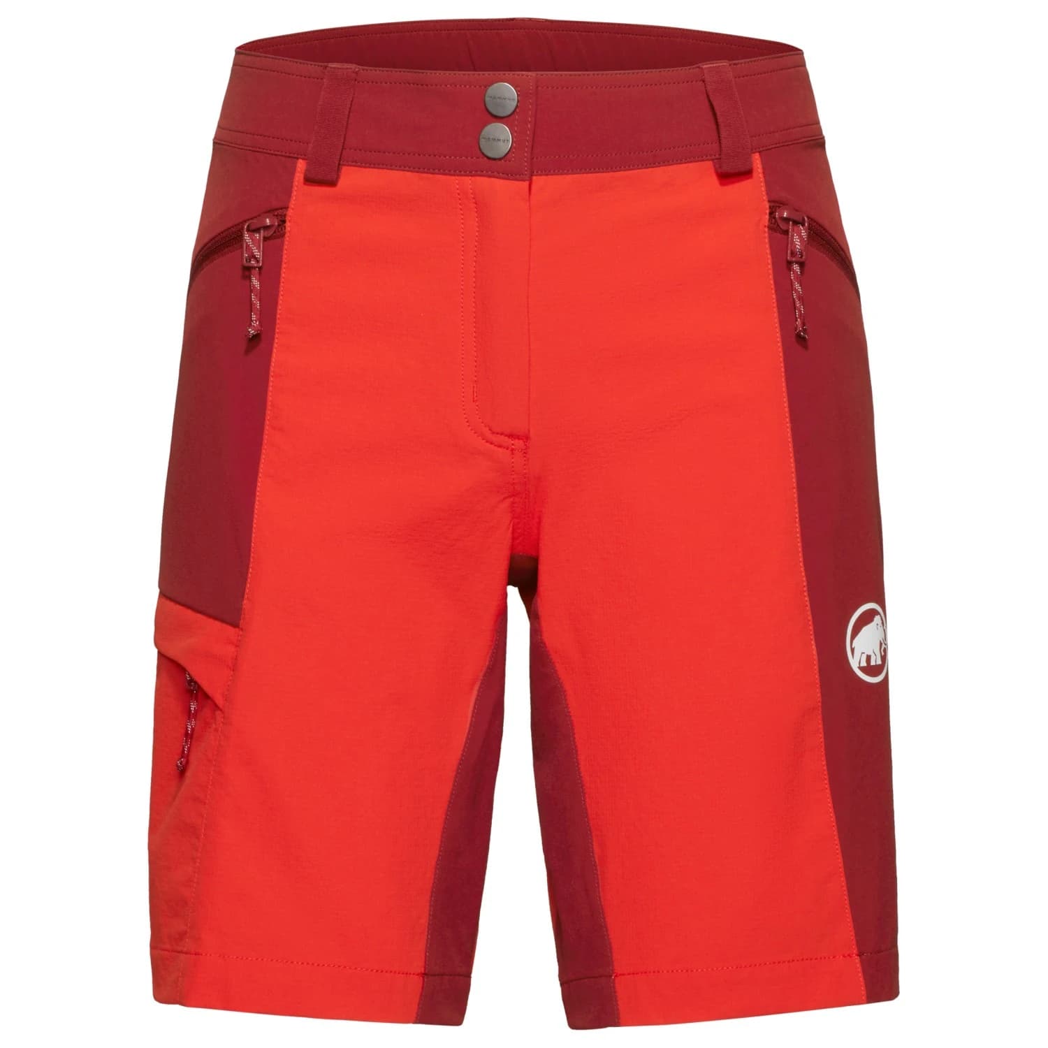 Дамски къси панталони Mammut Women's Ducan Shorts - Dark Mammut Red / Mammut Red