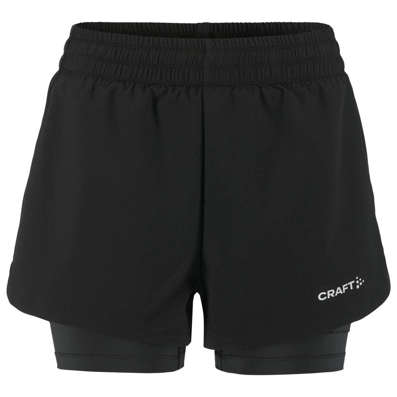 Дамски шорти за бягане Craft Women's Adv Essence 2-in-1 Shorts 2 Running shorts - Black
