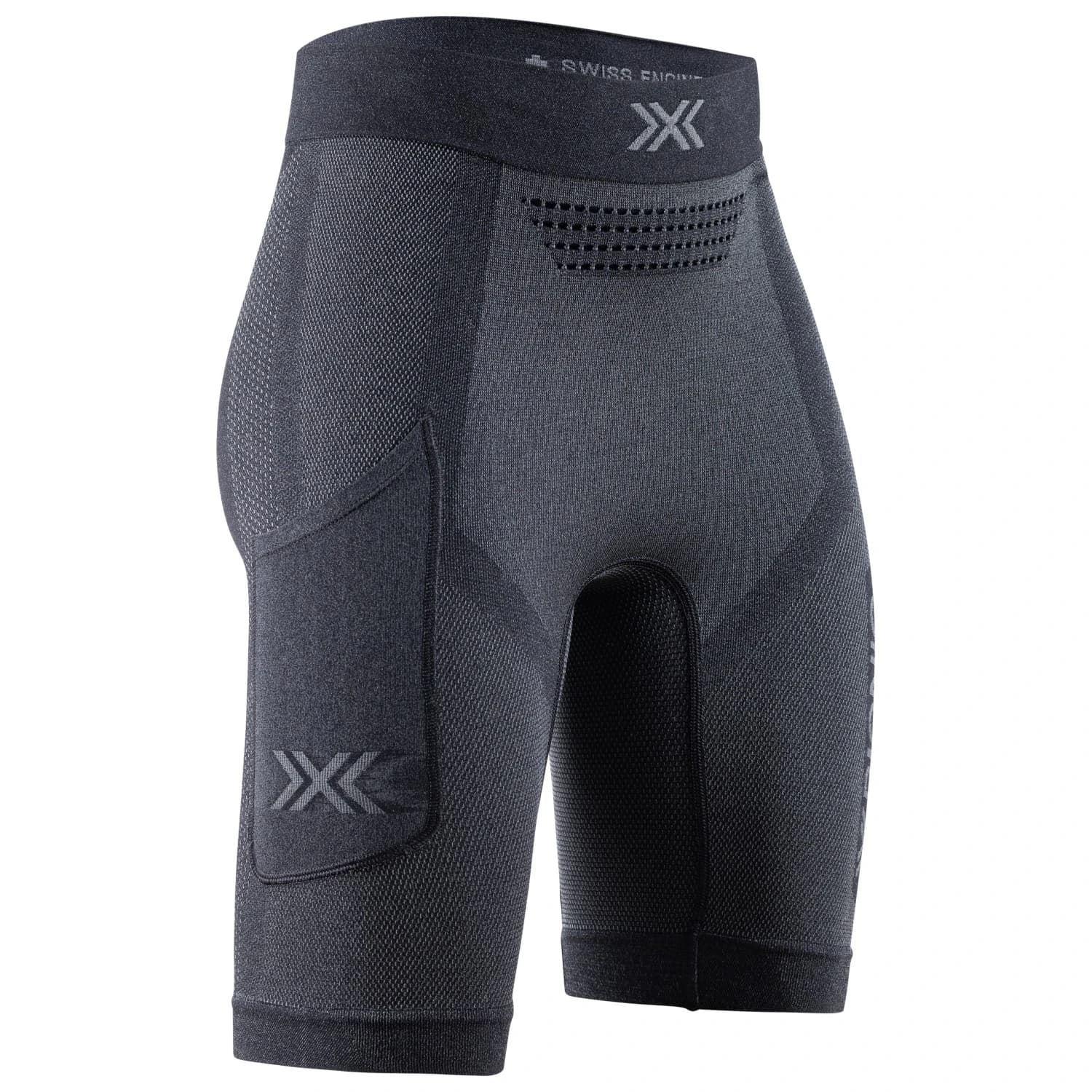 Дамски шорти за бягане X-Bionic Women's Xceed Run Short Tights Running shorts - X Black / Rhino Grey