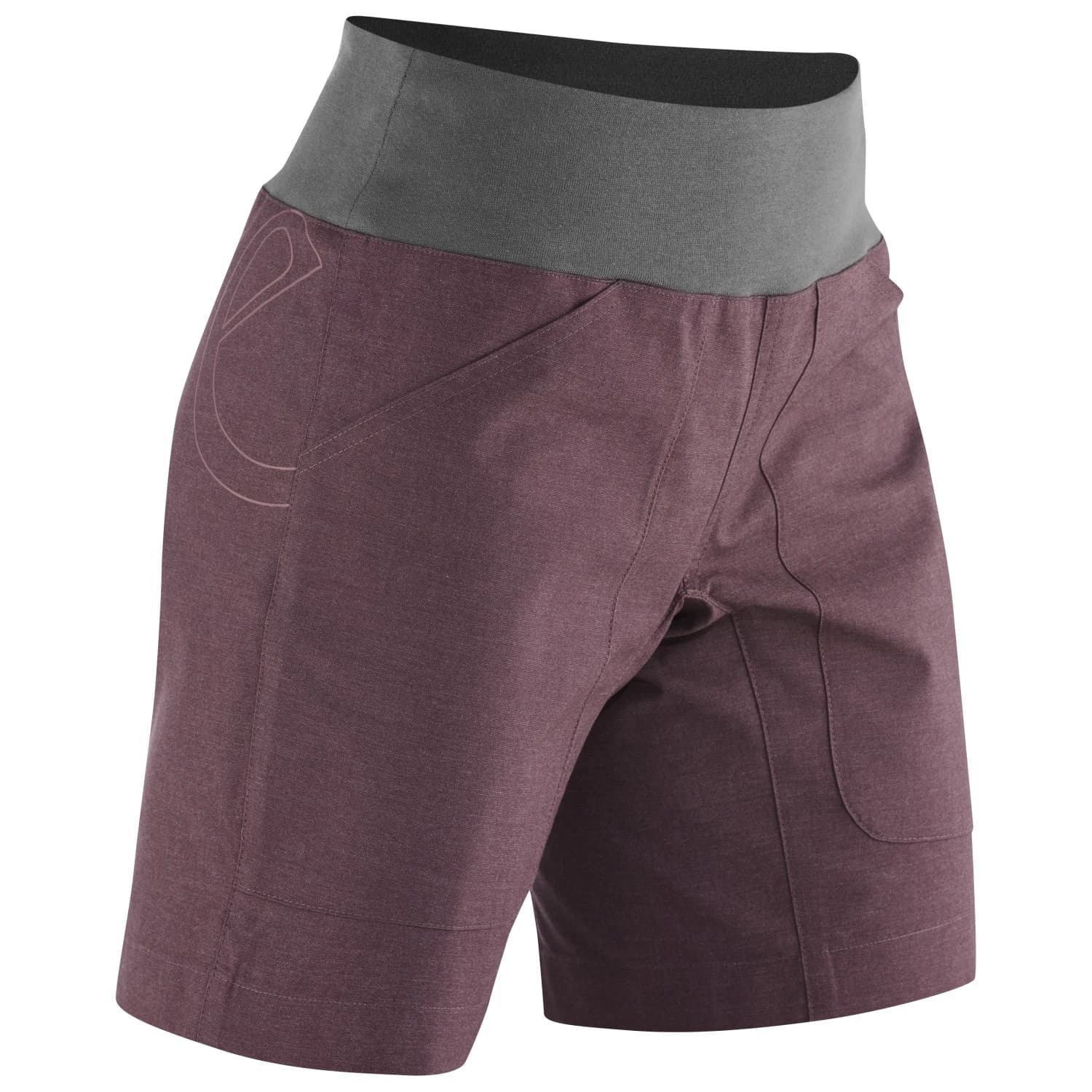 Къси панталони Edelrid Women's Sansara Shorts II Shorts - Dark Plum