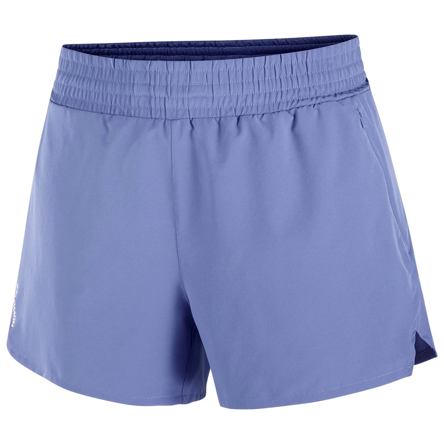 Дамски шорти за бягане Salomon Women's SHKout Core 4 Running shorts - Marlin