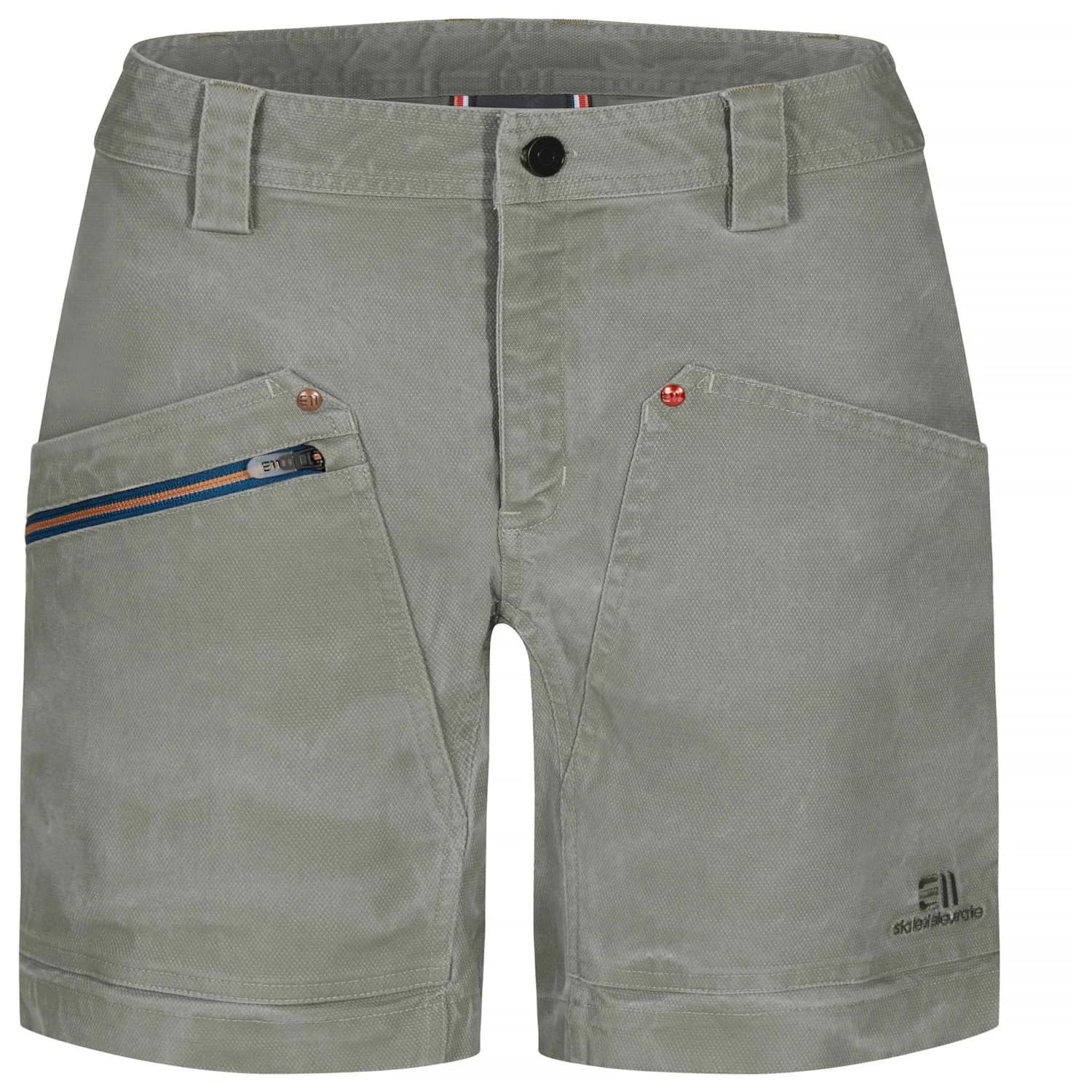 Дамски къси панталони Elevenate Women's Pebble Shorts - Gray Green
