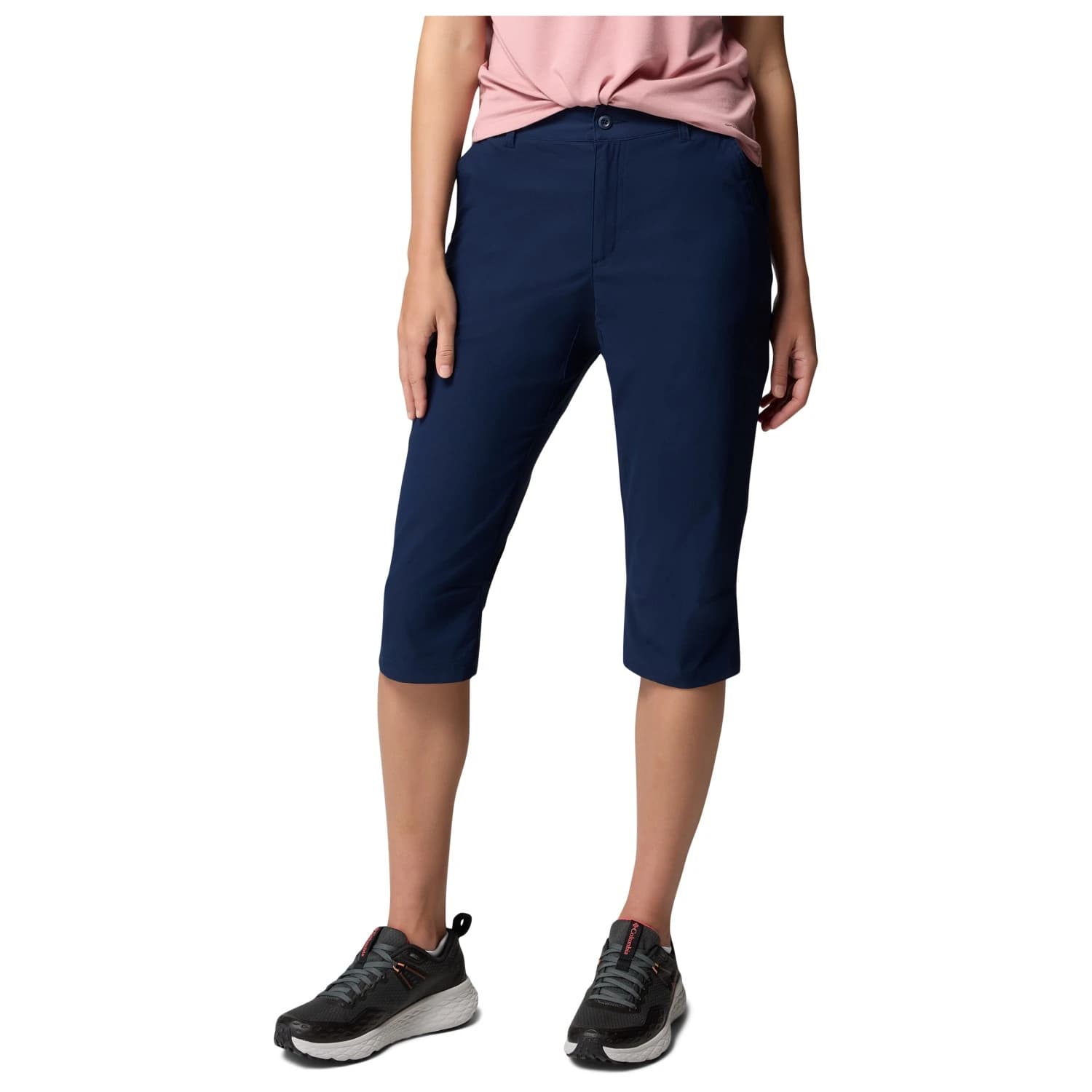 Дамски къси панталони Columbia Women's Leslie Falls Knee Pant Shorts - Collegiate Navy