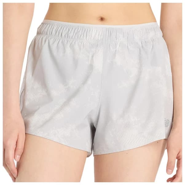 Дамски шорти за бягане New Balance Women's RC Printed Short 3'' Running shorts - Grey