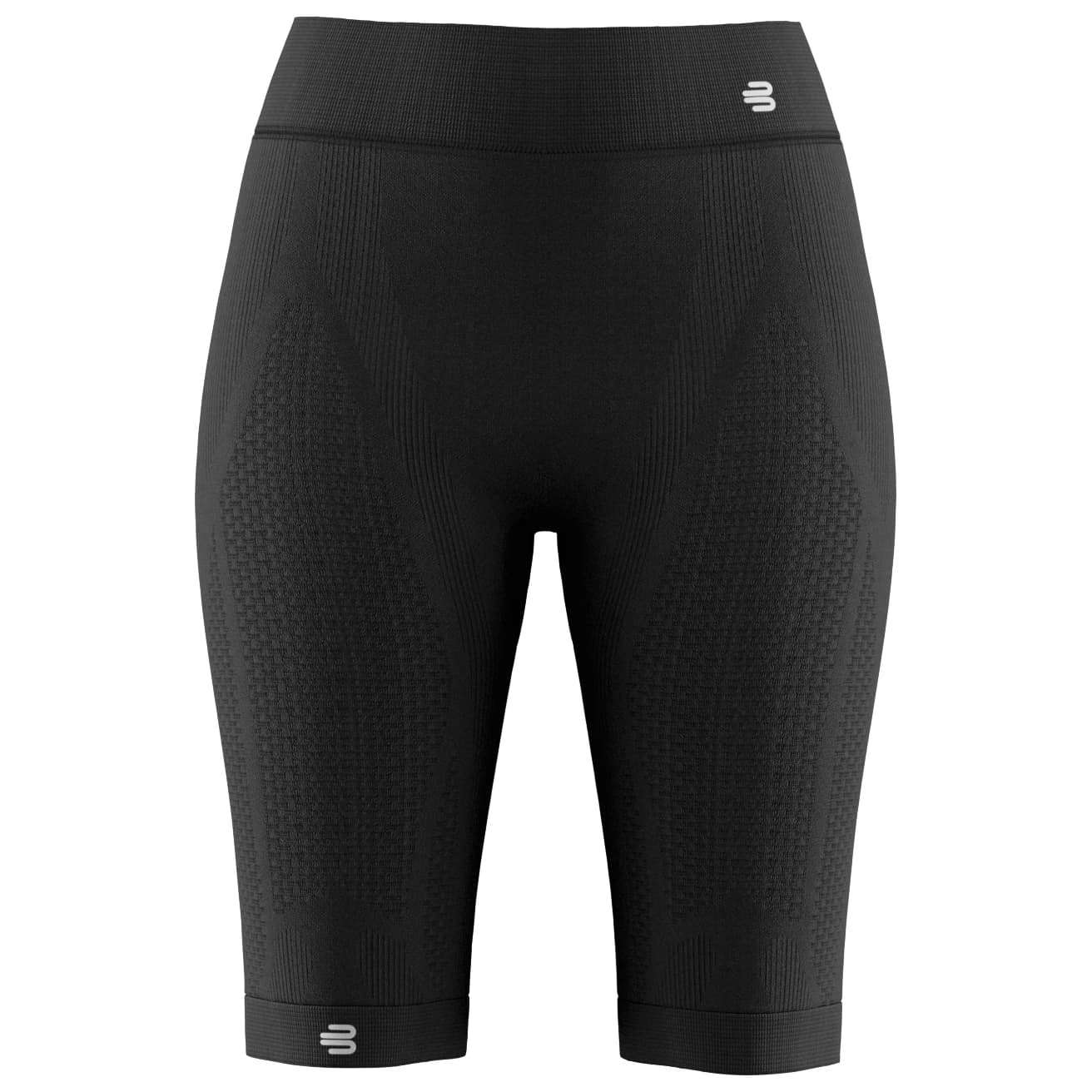 Дамски шорти за бягане Bauerfeind Sports Women's Sports Compression Tights Short Running shorts - Anthracite