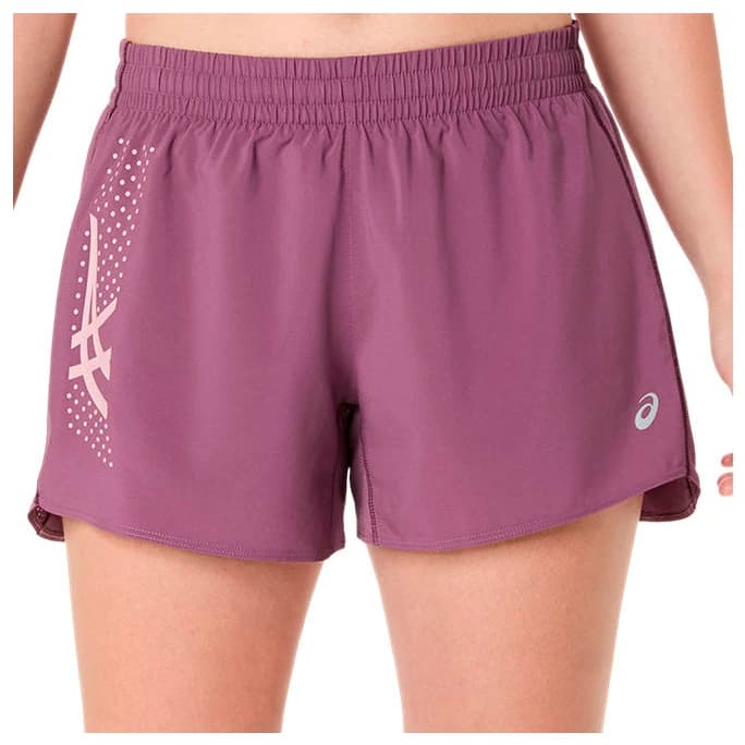 Дамски шорти за бягане Asics Women's Icon 4'' Short Running shorts - Velvet Purple