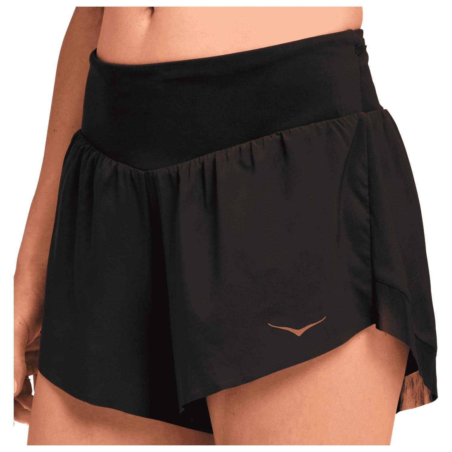 Дамски шорти за бягане Hoka Women's Glide 4'' Short Running shorts - Black
