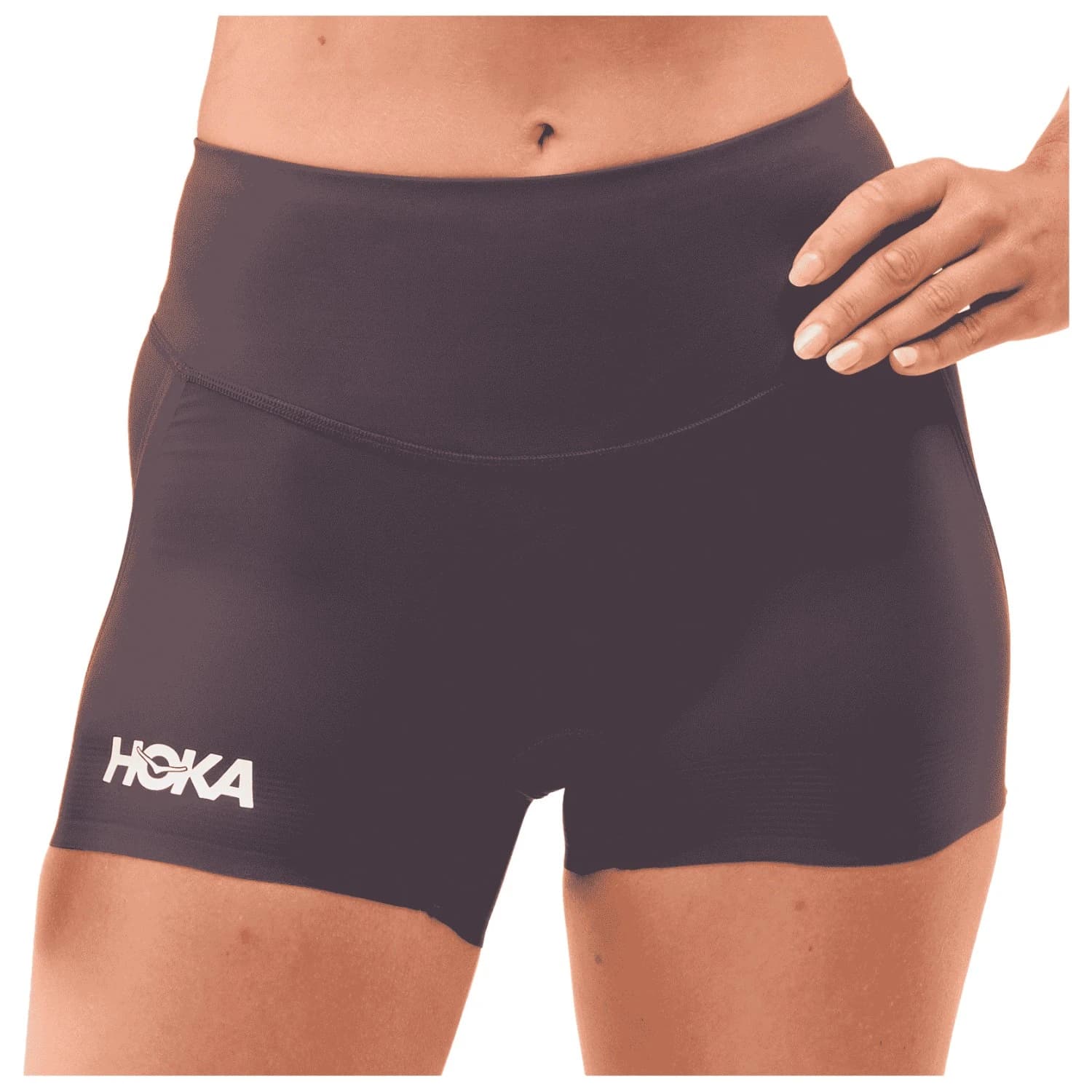 Дамски шорти за бягане HOKA Women's Race Day Fitted 2.5'' Short Running shorts - Squid Ink