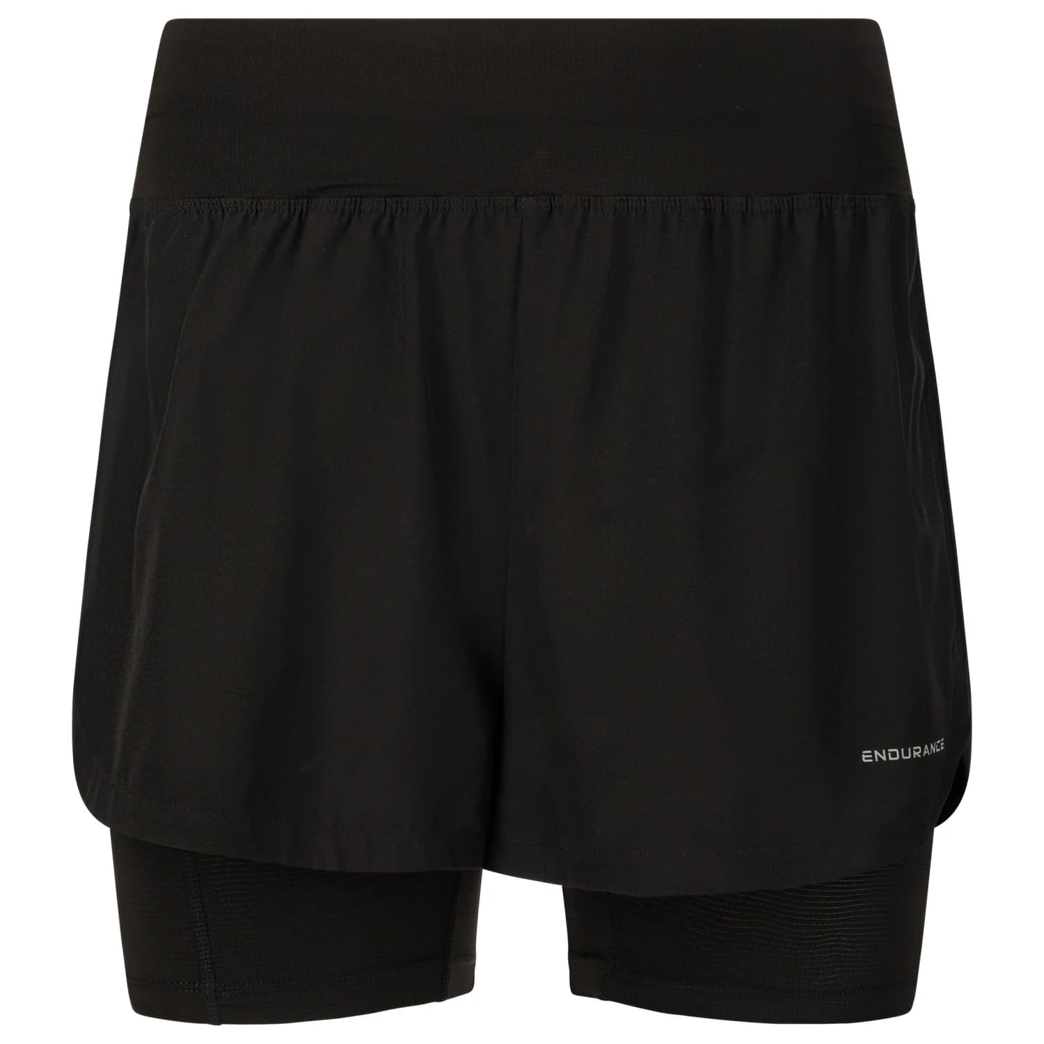 Дамски шорти за бягане Endurance Women's Less 2-In-1 Shorts Running shorts - Black