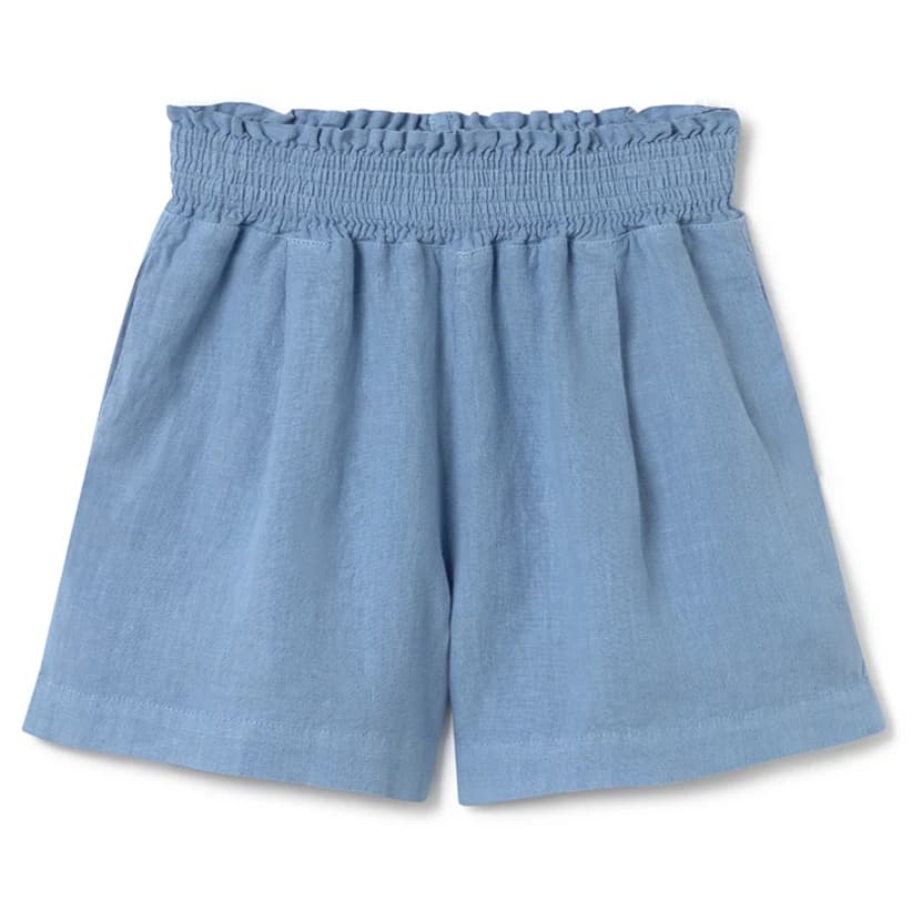 Дамски къси панталони TWOTHIRDS Women's Walfisch Shorts - Denim Blue