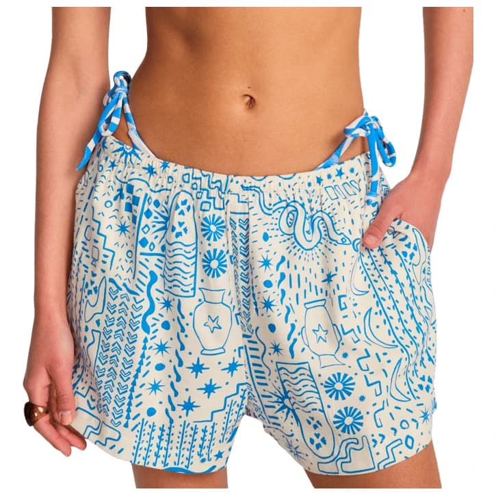Дамски къси панталони Billabong Women's Sun Fade Shorts - White Cap