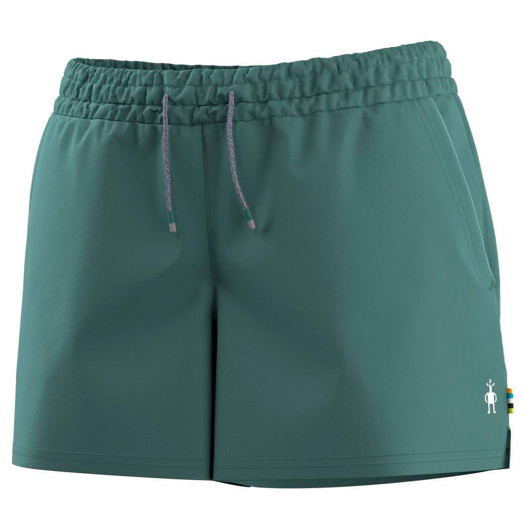 Дамски къси панталони Smartwool Women's Merino 4 Hike Short Shorts - Dusty Teal