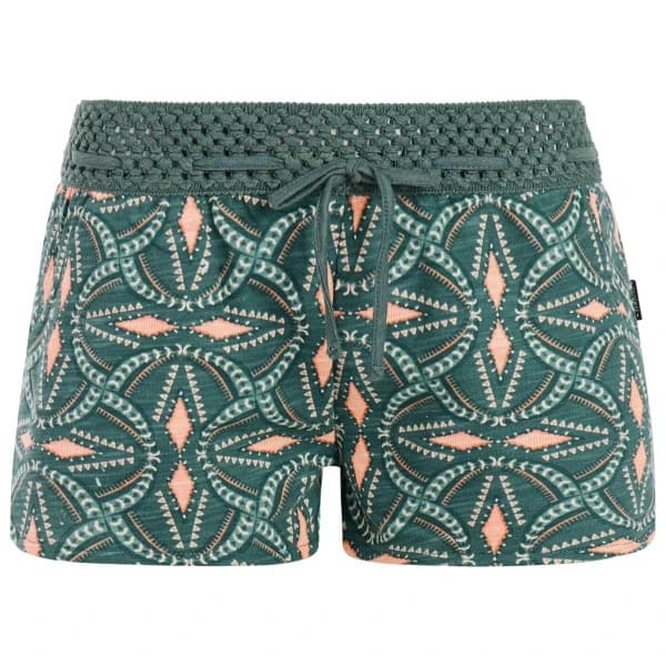 Дамски къси панталони Protest Women's PRTFlowery Shorts - Laurel Green