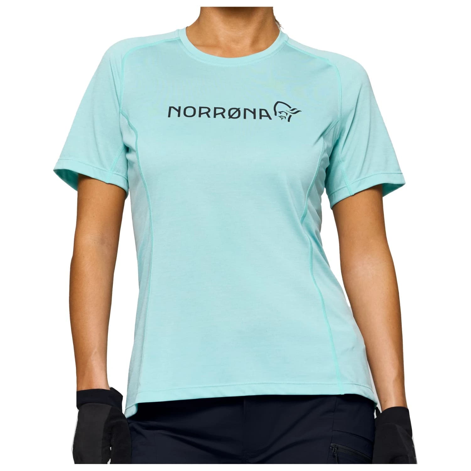 Дамски къси панталони Norrøna Women's Fjørå Flex1 Tech Shorts - Caviar Black