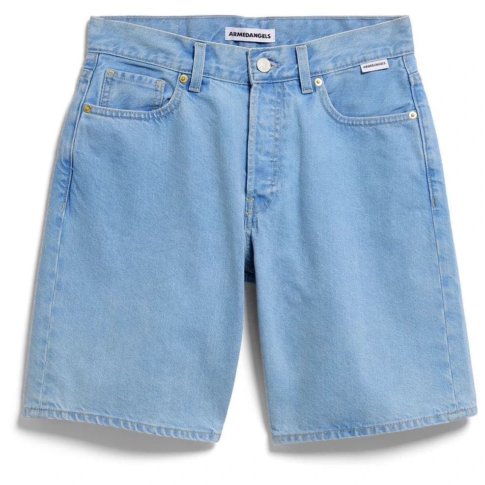 Дамски къси панталони ARMEDANGELS Women's Thalinaa Denim Shorts - Fresh Blue