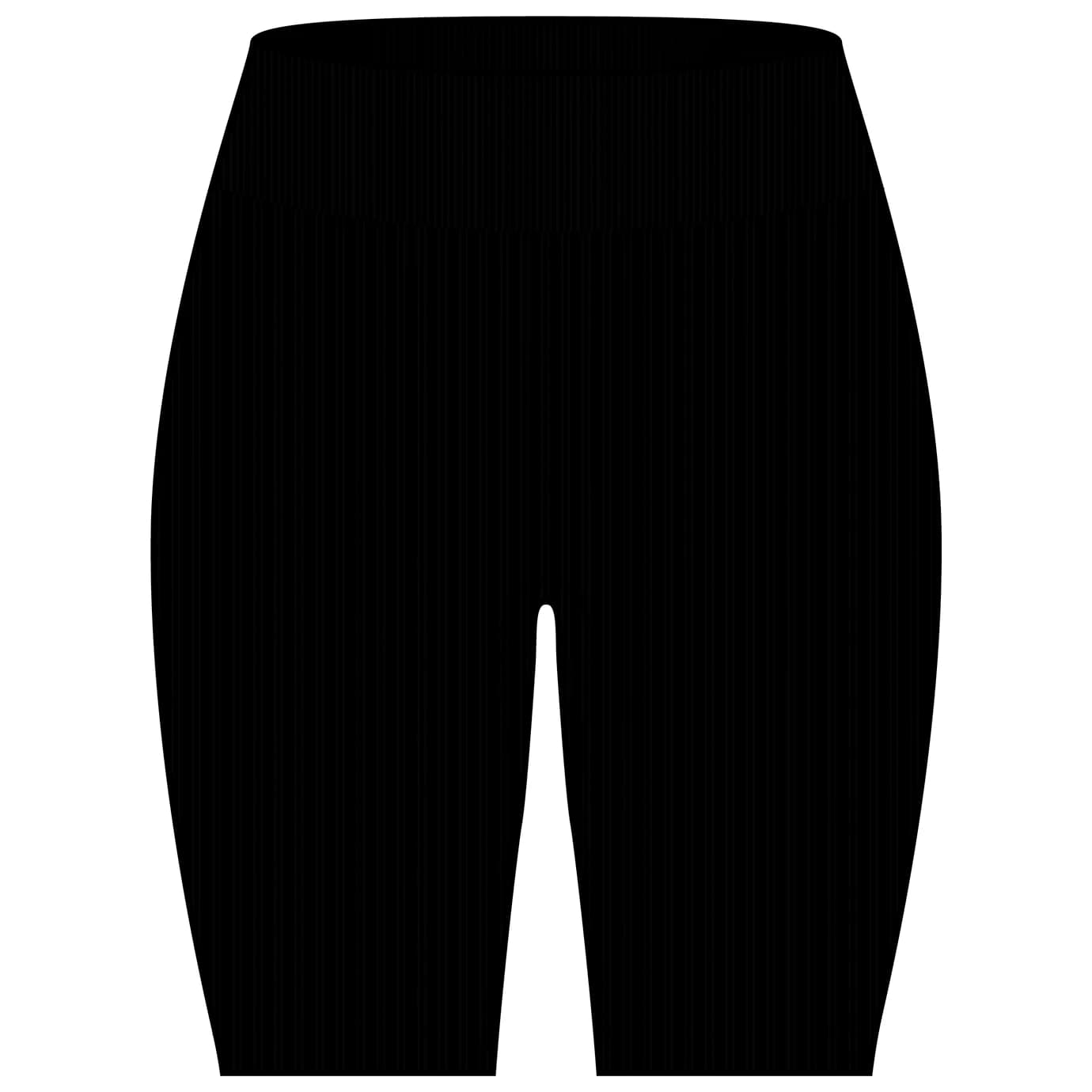 Дамски къси панталони Icebreaker Women's Merino Seamless Rib 8'' High Rise Shorts - Black