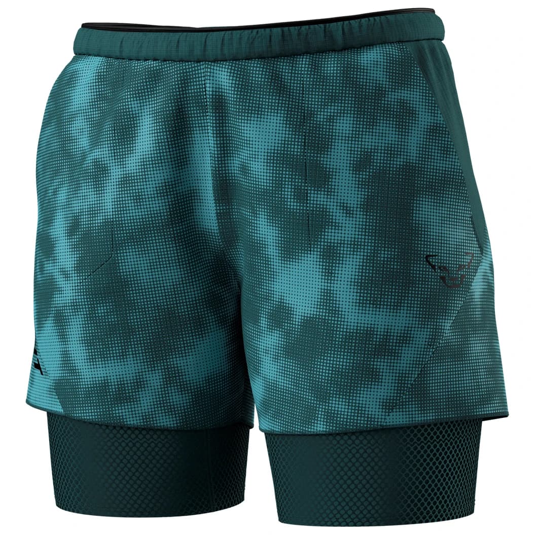 Дамски шорти за бягане Dynafit Women's Trail Reflective 2/1 Shorts Running shorts - Cinder