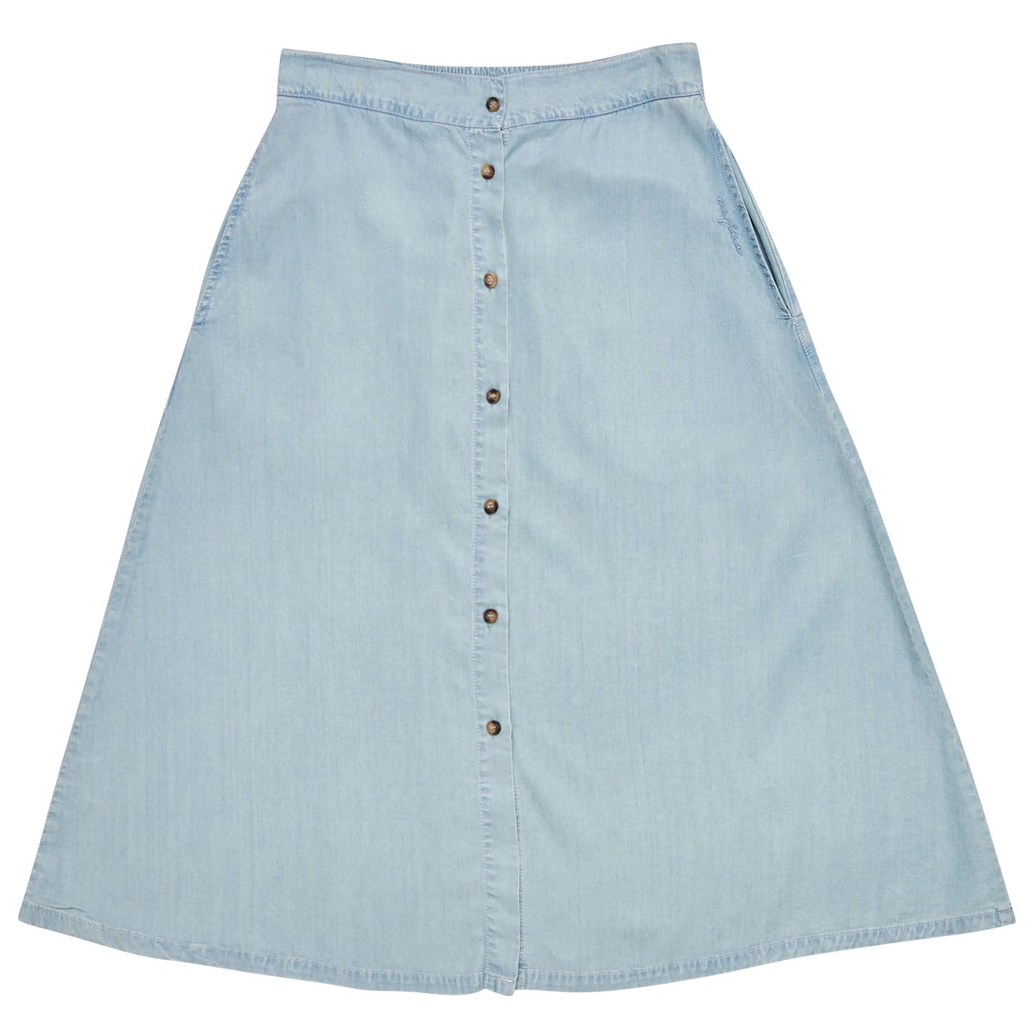 Дамска пола Mazine Women's Denim Midi Skirt - Light Blue Wash