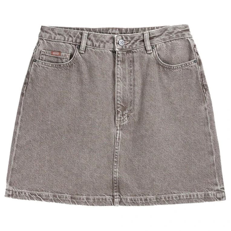 Дамска пола Oxbow Women's Denim Short Skirt - Driftwood