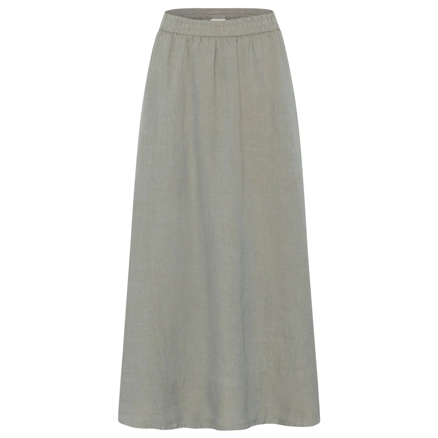 Дамска пола KnowledgeCotton Apparel Women's Organic Linen Skirt - Twill / Yarndyed