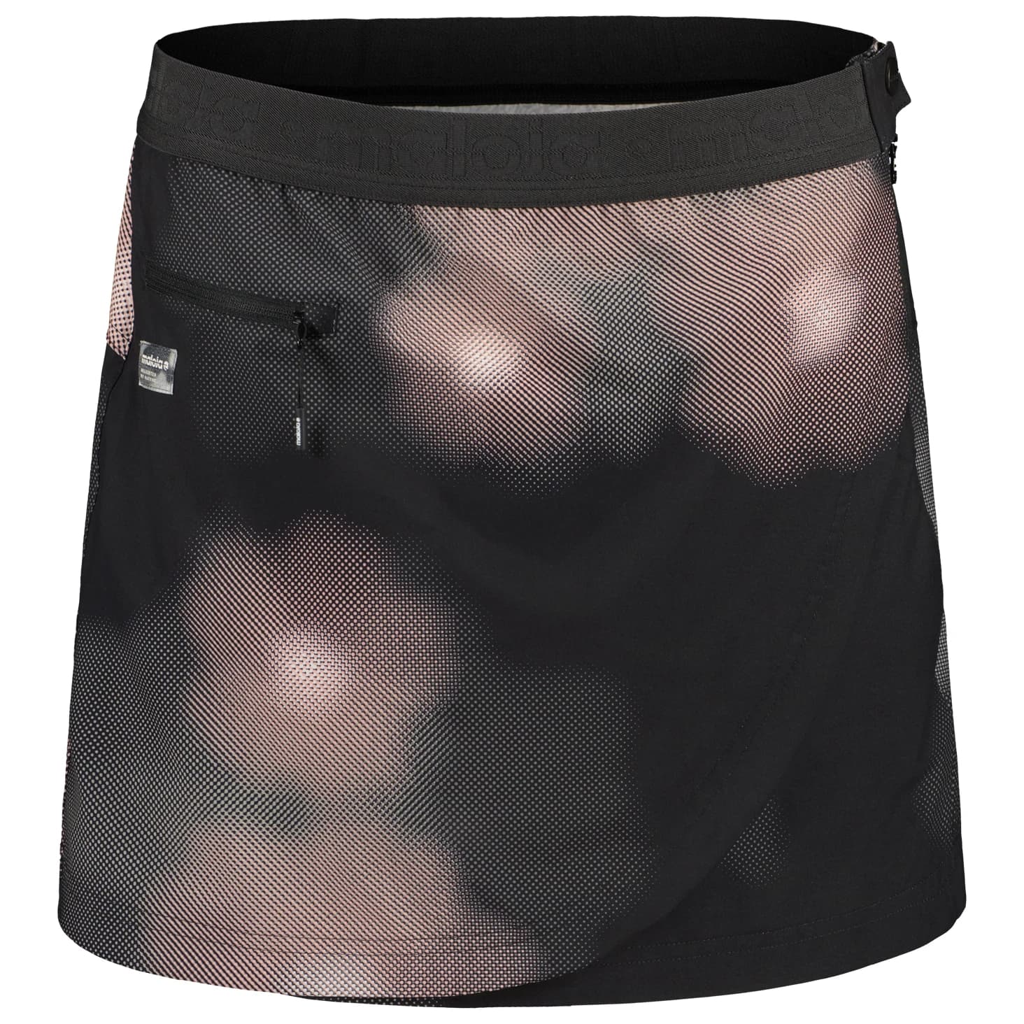 Дамски скорт Maloja Women's GermerM. Skort - Deep Black Bloom
