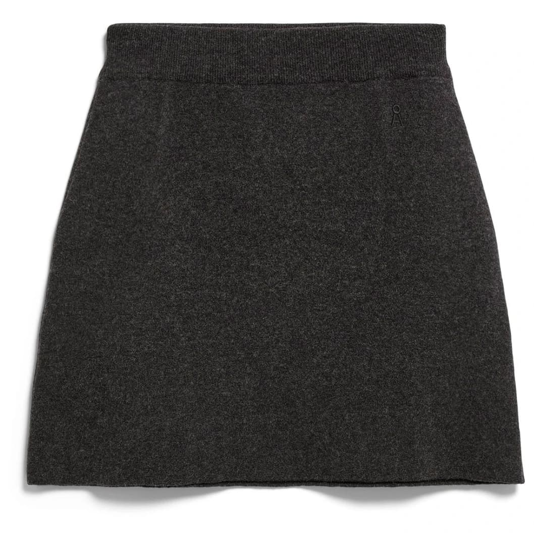 Дамска пола ARMEDANGELS Women's Cotton-Wool Mini Knit Skirt - Steel Melange