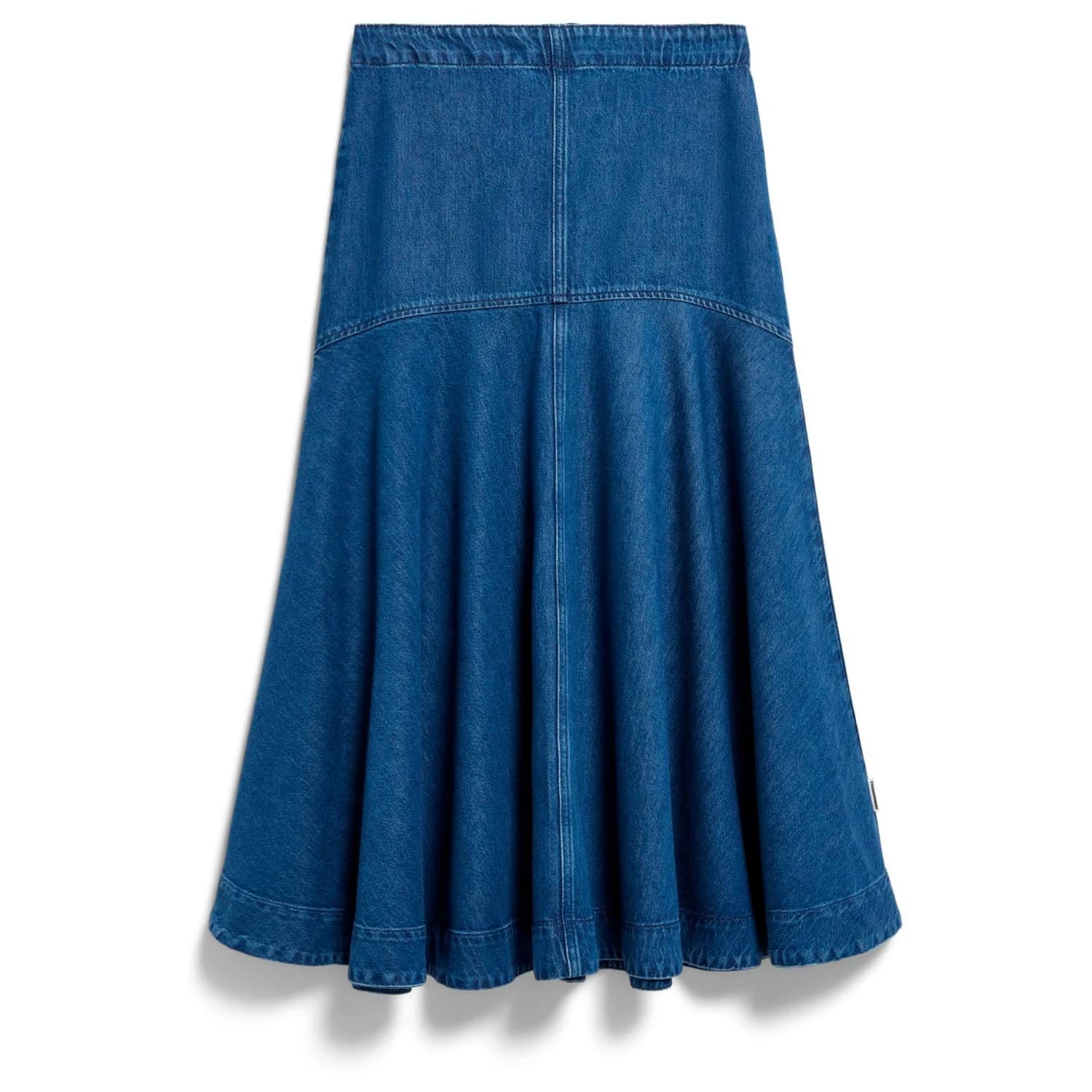 Дамска пола ARMEDANGELS Women's Denim Midi Skirt - Bright Blue