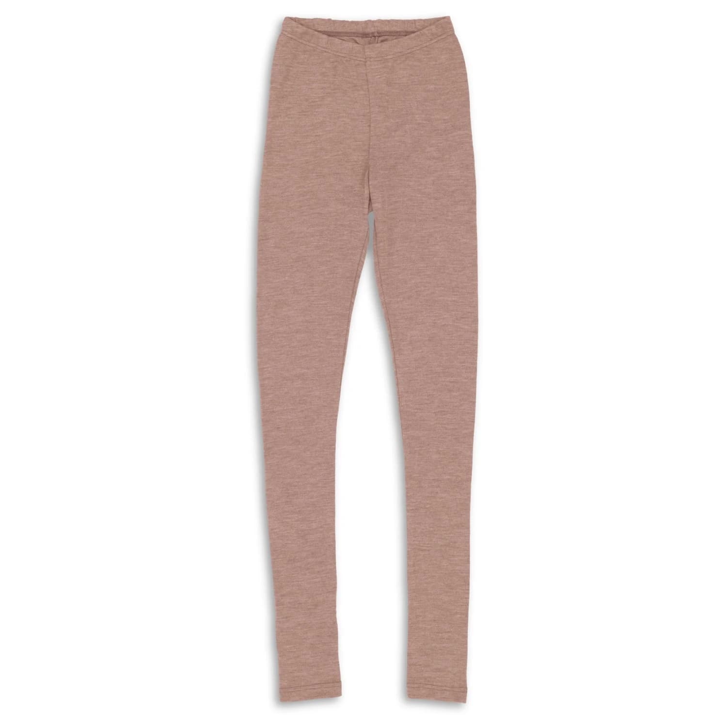 Дамско копринено термобельо Engel Women's Leggings - Dustyrose