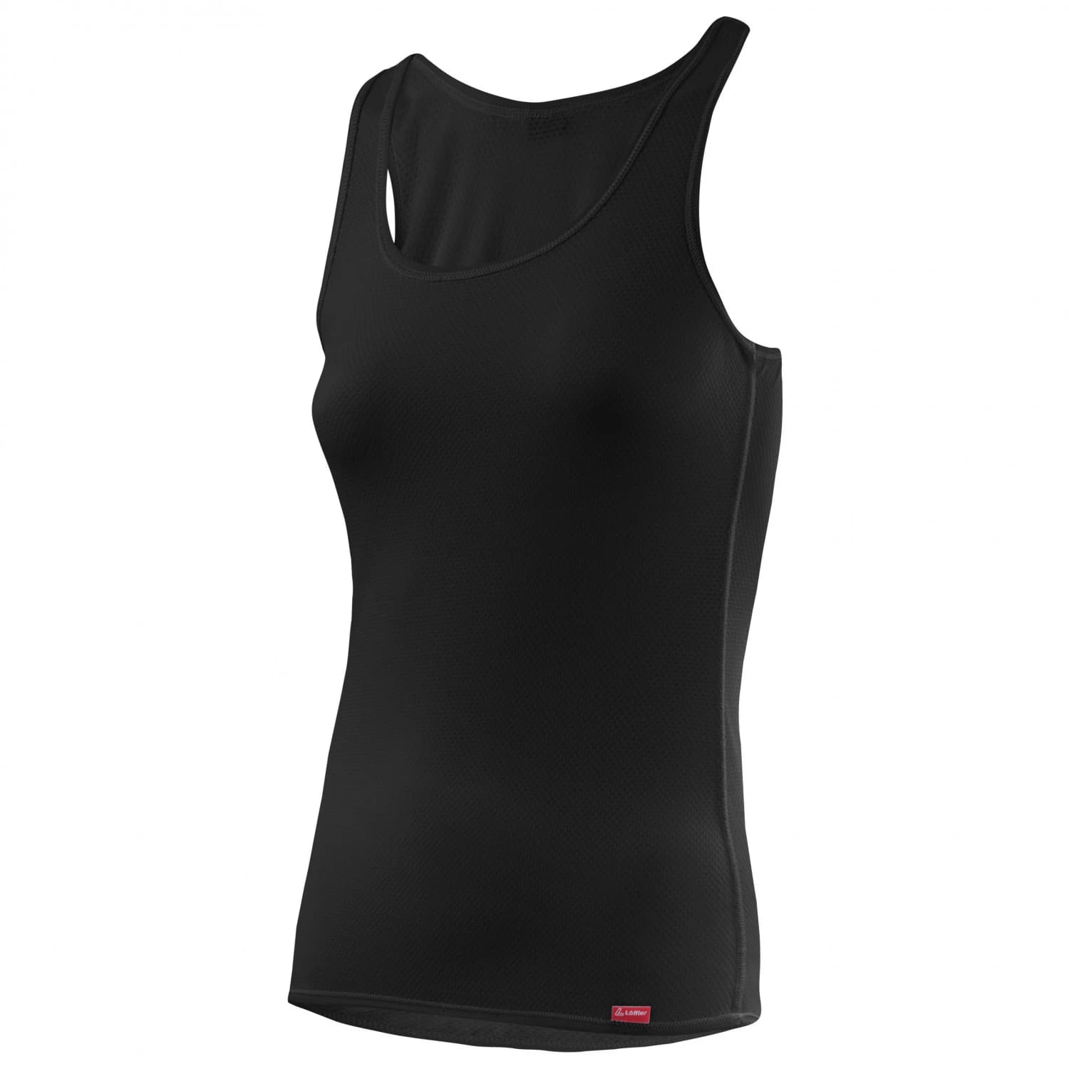 Дамско синтетично термобельо Löffler Women's Singlet Transtex Light Synthetic base layer - Black