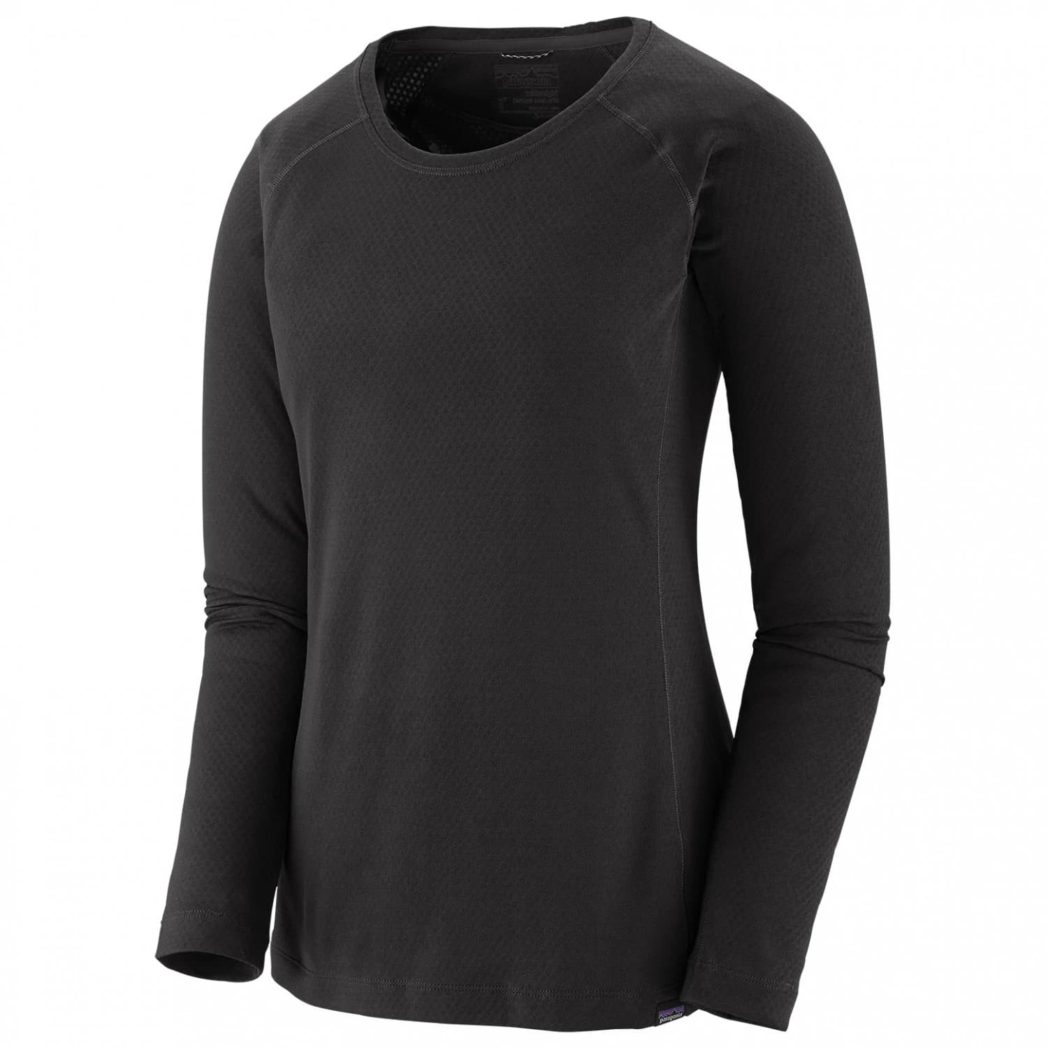 Дамско синтетично термобельо Patagonia Women's Cap Midweight Crew Synthetic base layer - Black