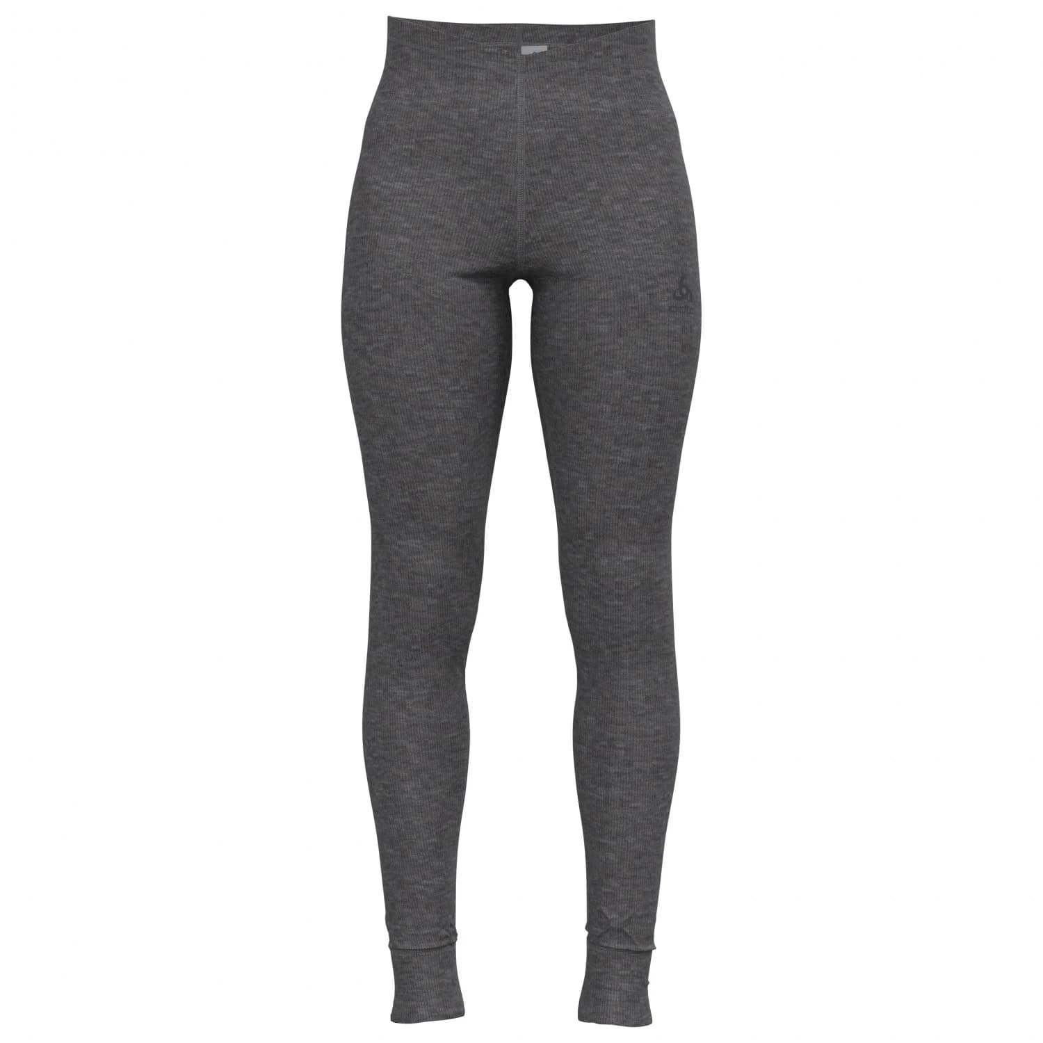 Синтетично термобельо Odlo Women's Base Layer Bottom Long Active Warm Eco Synthetic base layer - Odlo Steel Grey Melange