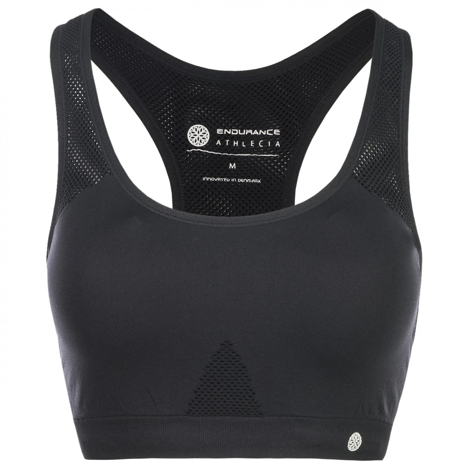 Дамски спортен сутиен Athlecia Women's Rosemary Sports Bra - Black